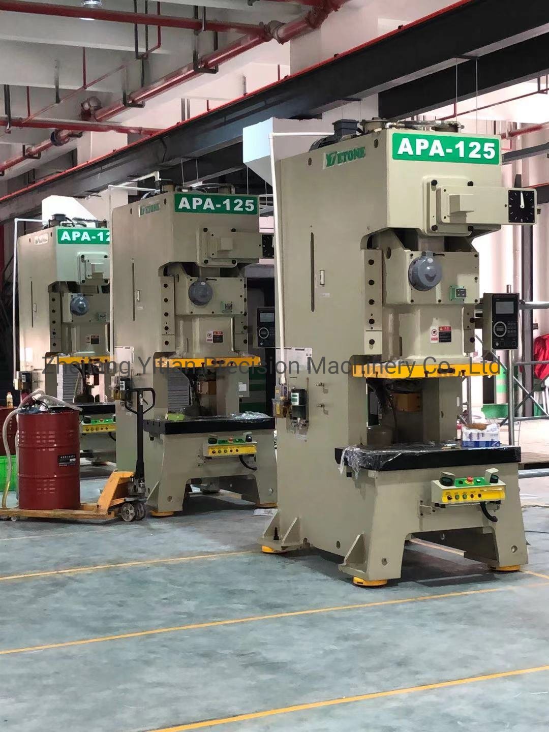 Precautions for installation of high speed punch clutch