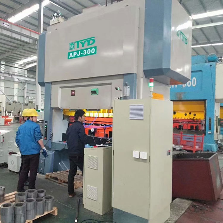 Optimal frequency of use of high speed punch presses
